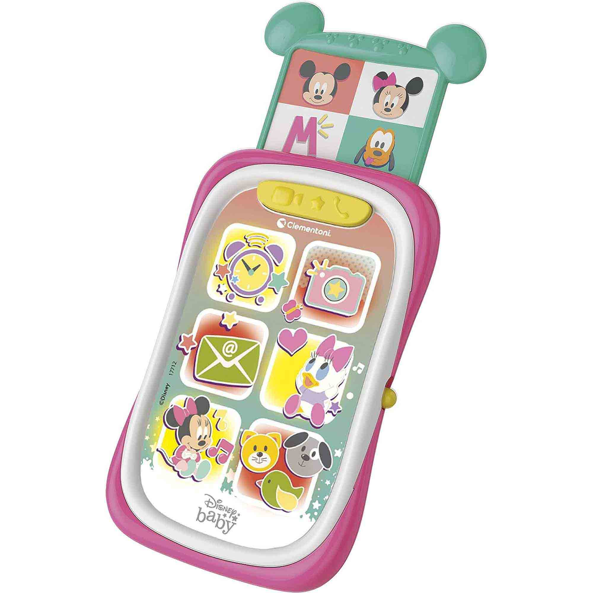 Smartphone interactiv Minnie Mouse, Baby, 9 - 36 luni, Clementoni