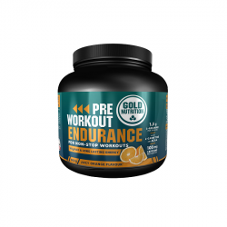 Pre Workout Endurance Orange, 300 gr, Gold Nutrition