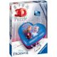 Puzzle cutie in forma de inima Frozen, + 8 ani, 54 piese, Ravensburger 624633