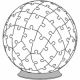 Puzzle 3D Globul Pamantesc, + 6 ani, 72 de piese, Ravensburger 624733