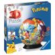 Puzzle 3D Pokemon, + 6 ani, 72 de piese, Ravensburger 624765