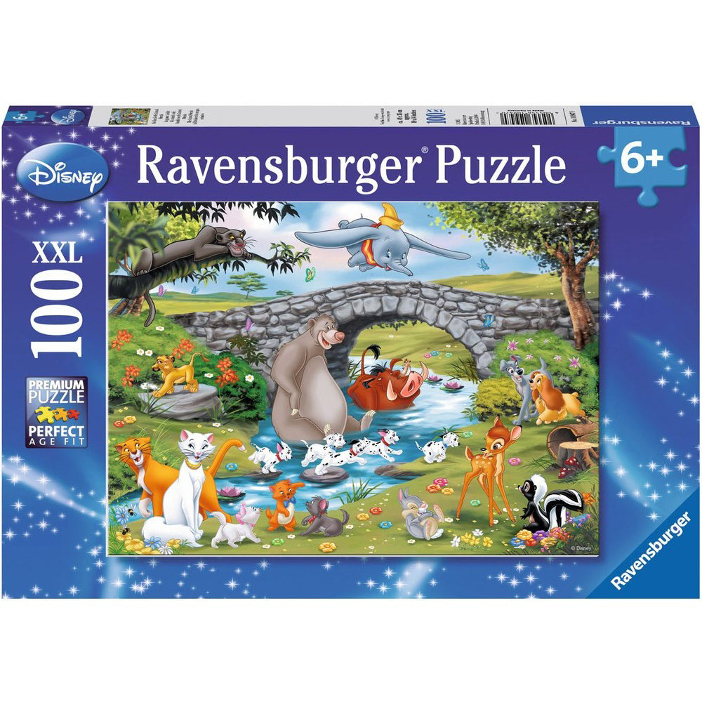 Puzzle Lumea Animalelor, + 6 ani, 100 piese, Ravensburger