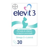 Elevit 3 Multivitamine pentru perioada postnatala si de alaptare, 30 capsule, Bayer