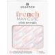 Unghii false French Manicure Click On Nails, 02 - Babyboomer Style, 12 bucati, Essence 625039