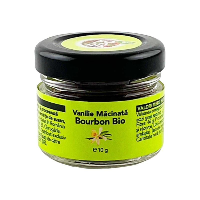 Vanilie Bio macinata Bourbon, 10 g, Solaris
