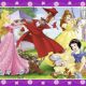 Puzzle Printesele Disney, + 4 ani, 4 puzzle-uri, Ravensburger 625053