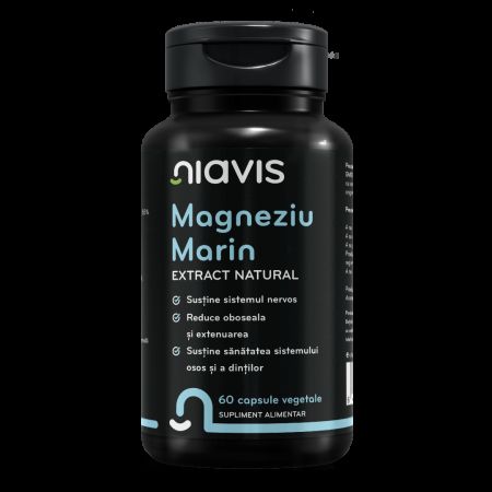 Magneziu Marin extract natural, 60 capsule, Niavis
