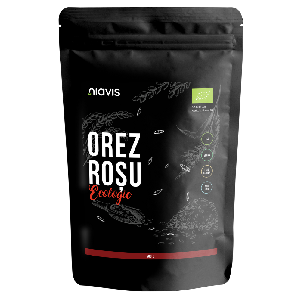 Orez Rosu Bio, 500 g, Niavis