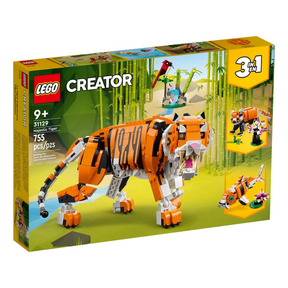 Maretul tigru, +9 ani, 31129, Lego Creator