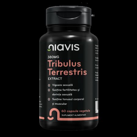 Tribulus Terrestris extract, 380mg, 60 capsule, Niavis