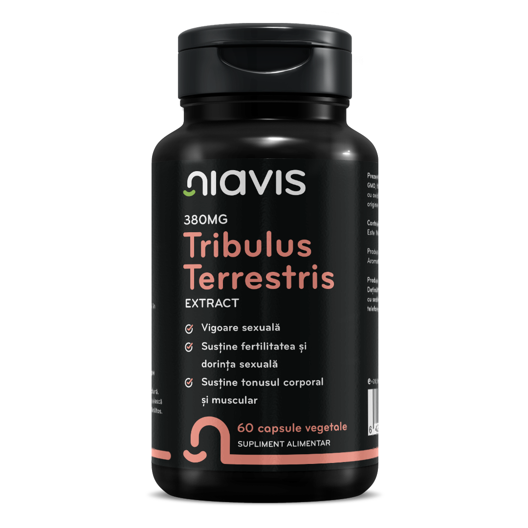 Tribulus Terrestris extract, 380mg, 60 capsule, Niavis