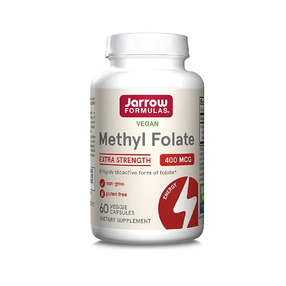 Methyl Folate, 400 mcg, 60 capsule vegetale, Jarrow Formula