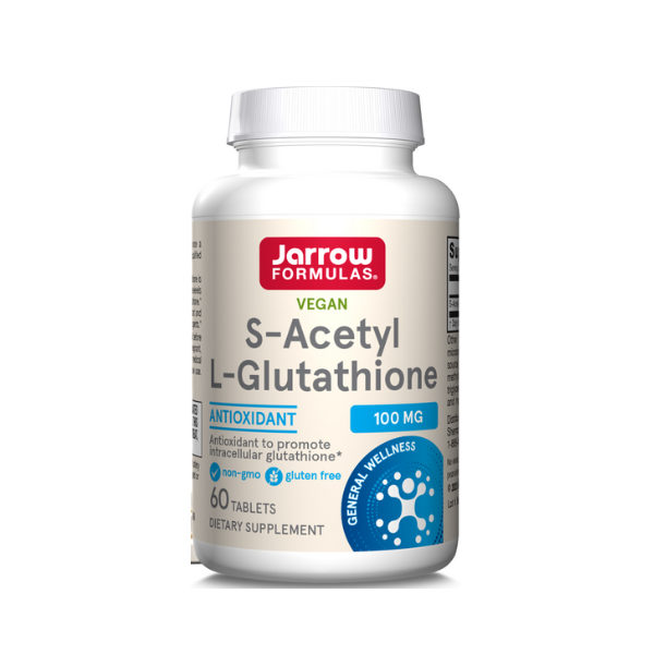 S-Acetyl L-Glutathione, 100 mg, 60 tablete, Jarrow Formula