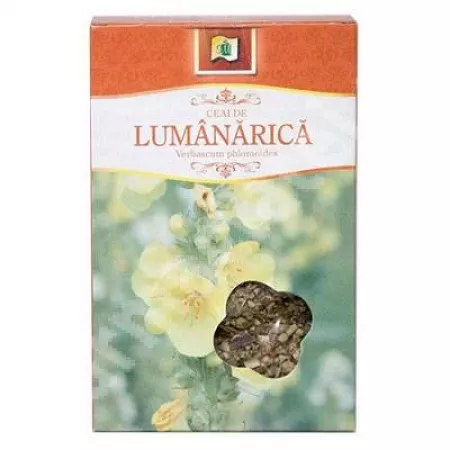 Ceai de lumanarica, 50 g, Stef Mar Valcea