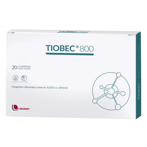 Tiobec 800, 20 comprimate, Laborest