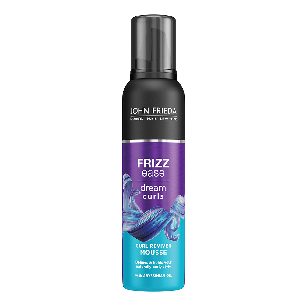 Spuma cu protectie termica pentru par ondulat Frizz Ease, 200 ml, John Frieda