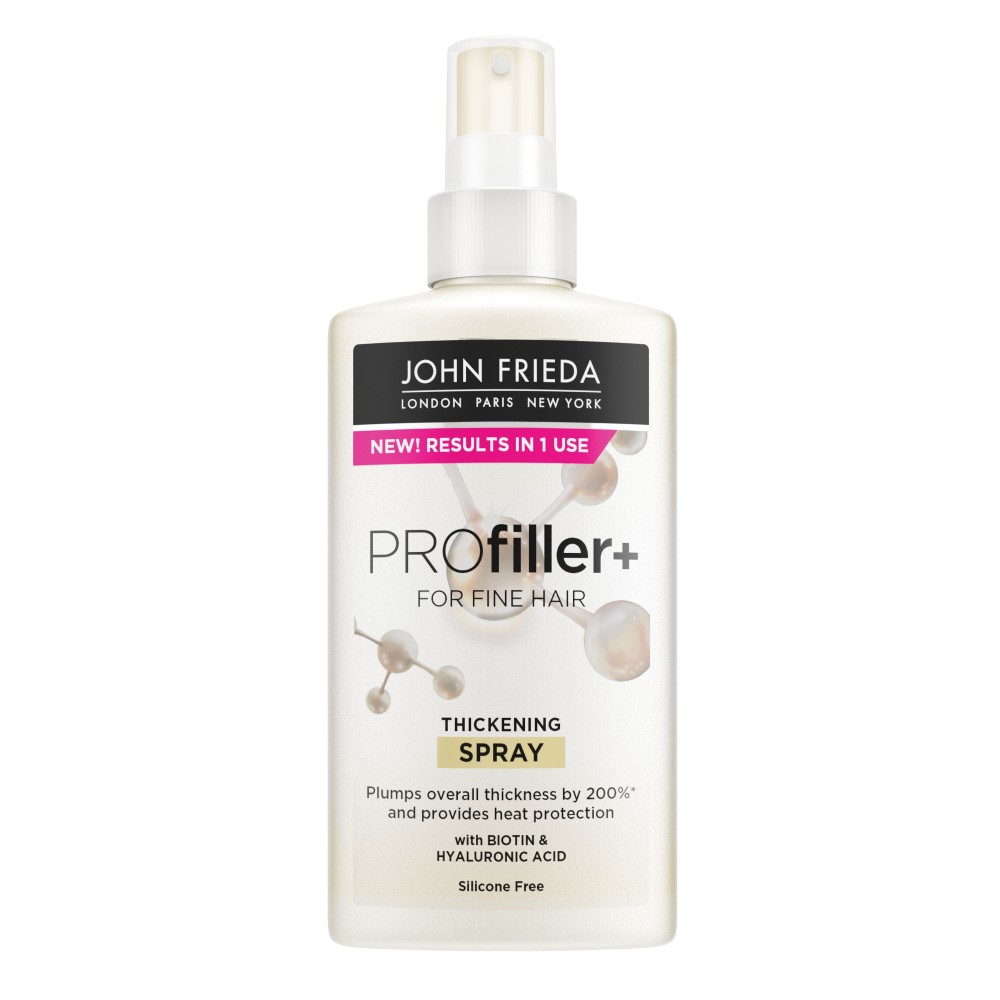 Spray cu protectie termica pentru ingrosarea parului fin Profiller+, 150 ml, John Frieda