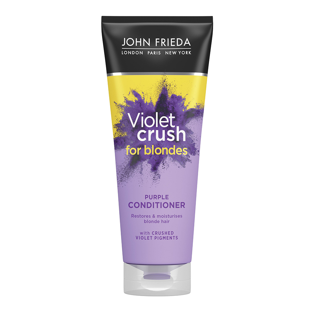 Balsam cu pigment violet pentru par blond Violet Crush, 250 ml, John Frieda