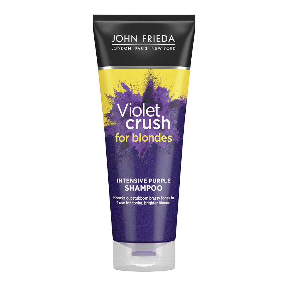 Sampon cu pigment violet pentru par blond Intensive Purple Violet Crush, 250 ml, John Frieda