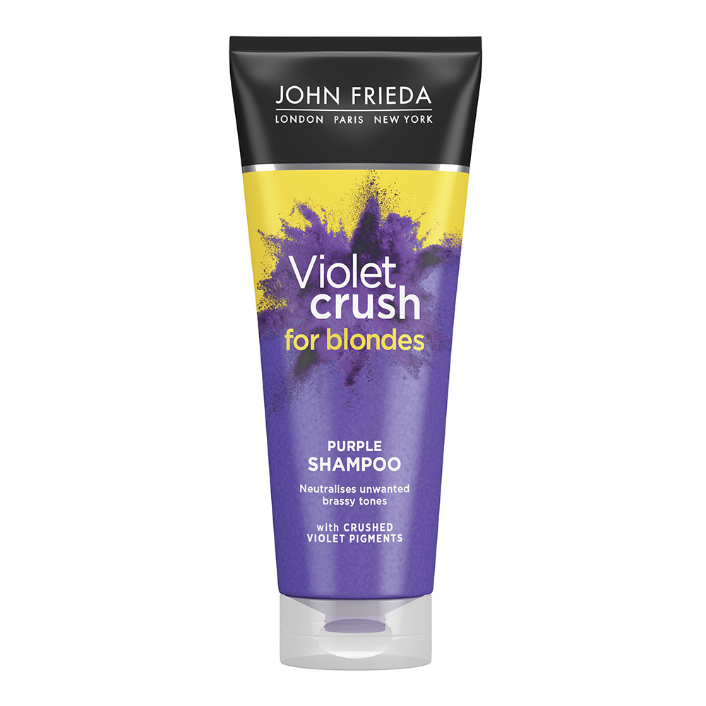 Sampon cu pigment violet pentru par blond Violet Crush, 250 ml, John Frieda
