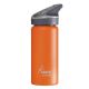 Termos inox cu capac automat Jannu, Portocaliu, 500 ml, Laken 628307