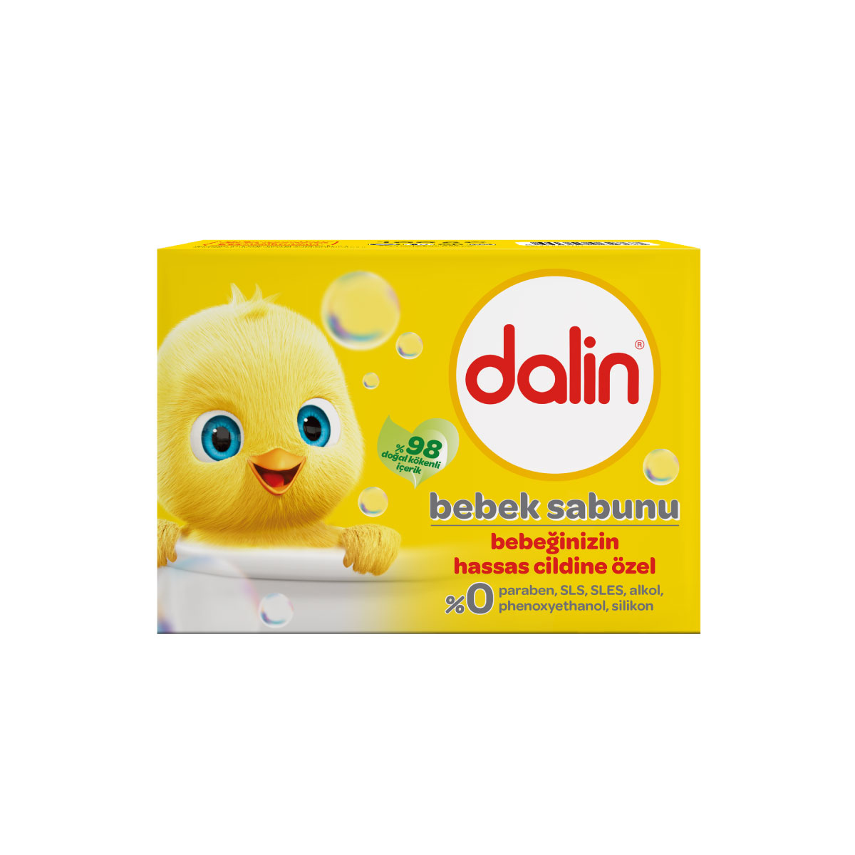 Sapun solid pentru bebelusi cu extract de musetel, 100 g, Dalin