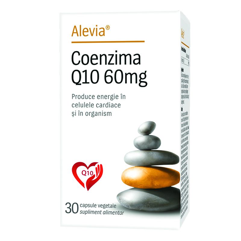Coenzima Q10, 60mg, 30 capsule, Alevia