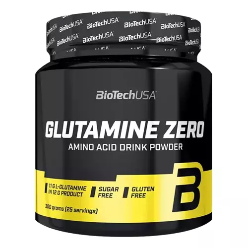 Glutamina Zero, Lemon, 300 g, BioTech USA