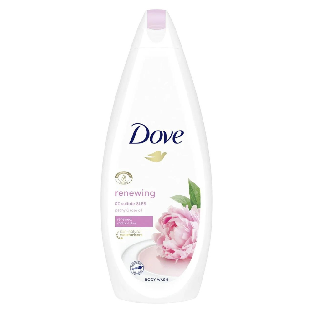 Gel de dus Peony & Rose Parfum, 600 ml, Dove