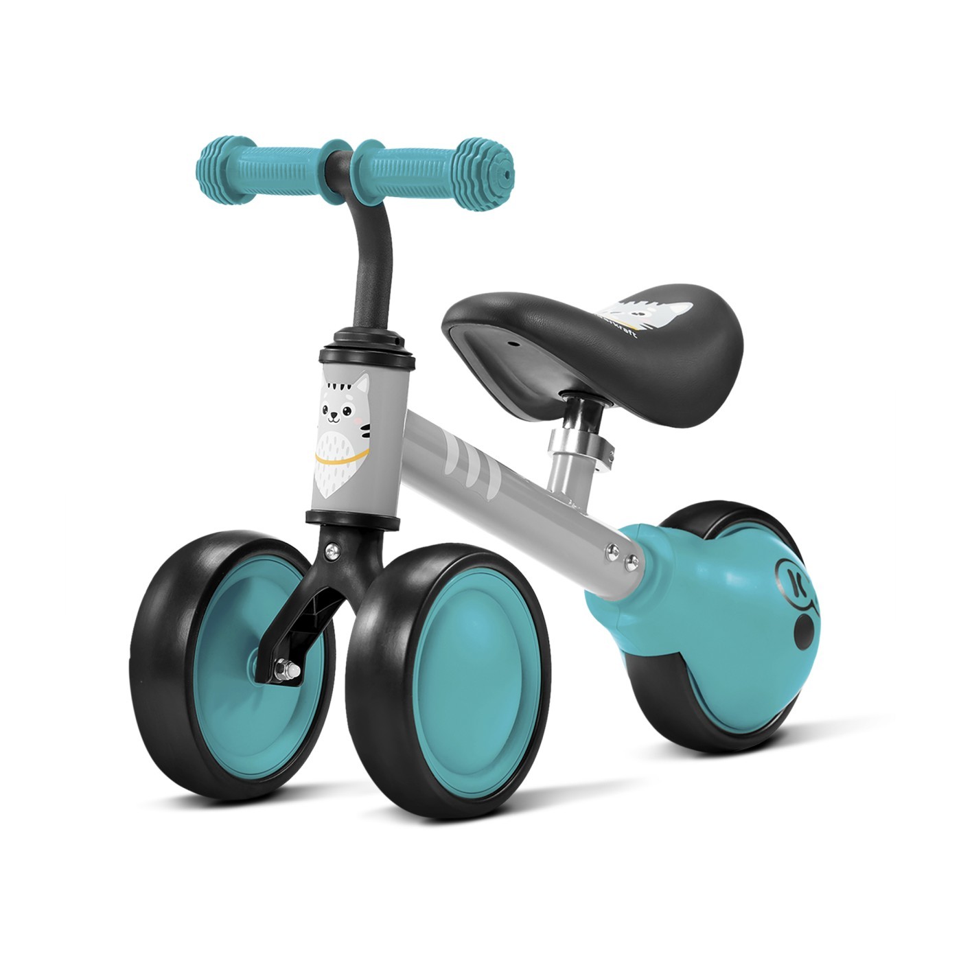 Tricicleta de echilibru Cutie, Turcoise, Kinderkraft