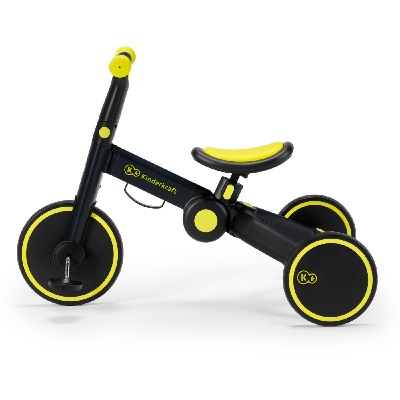 Tricicleta de echilibru 4Trike, Black Volt, Kinderkraft