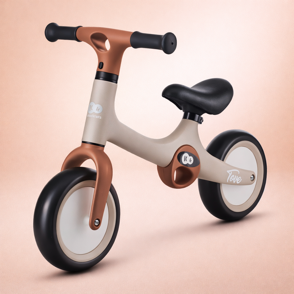 Bicicleta de echilibru Tove desert beige Kinderkraft pentru copii de la 18 luni