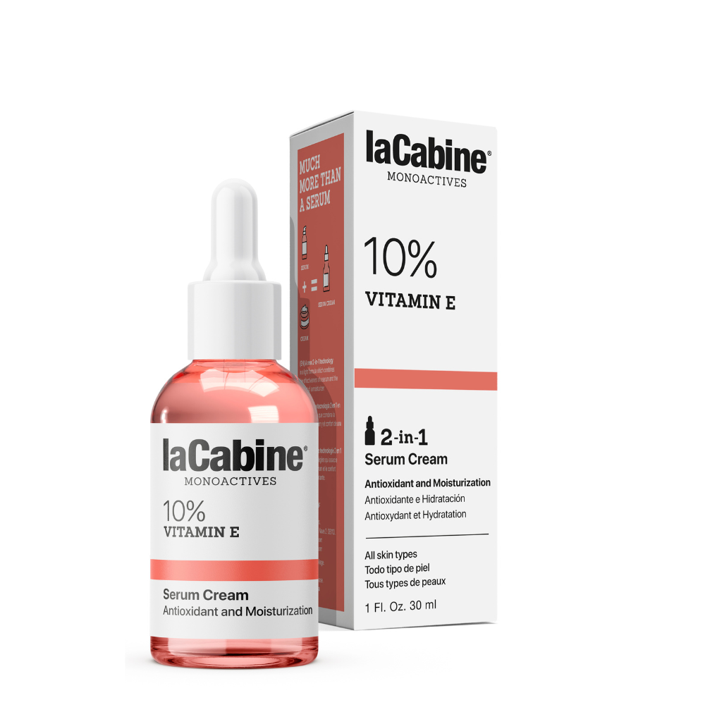 Ser-crema hidratant 10% Vitamina E Monoactives, 30 ml, La Cabine