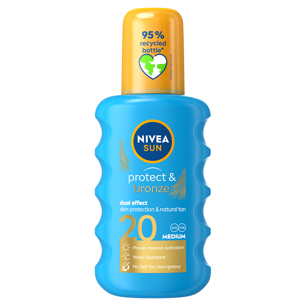 Spray Protect & Bronze FPS 30 Sun, 200 ml, Nivea