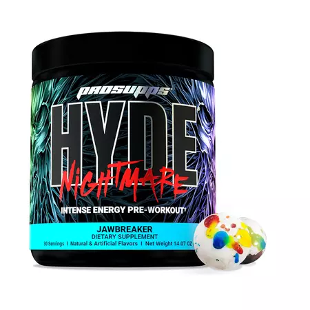 Pre workout Hyde Nightmare Jawbreaker, 306 g, Prosupps
