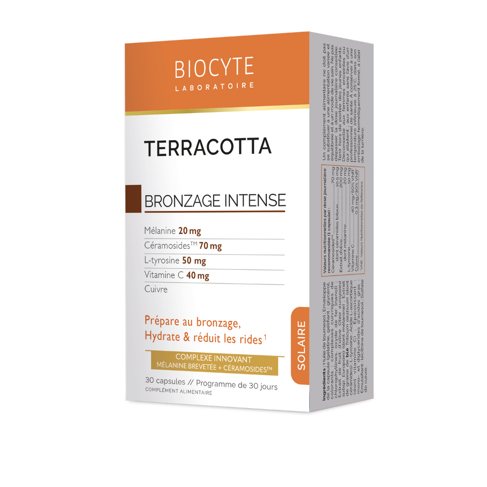Terracotta Bronz Intens, 30 capsule, Biocyte