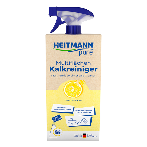 Detergent Anticalcar Citrus, 500 ml + Plic 25 ml, Heitmann