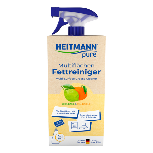 Degresant cu aroma de lime, busuioc si mandarin, 500 ml + plic 25g, Heitmann