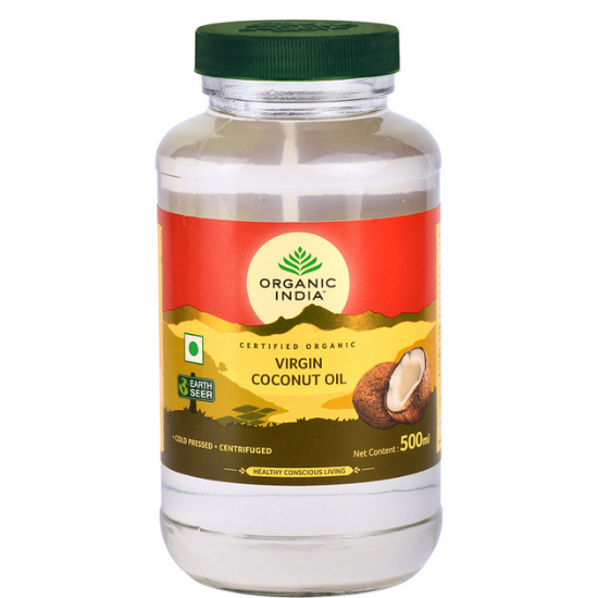 Ulei cocos virgin, 500 ml, Organic India 