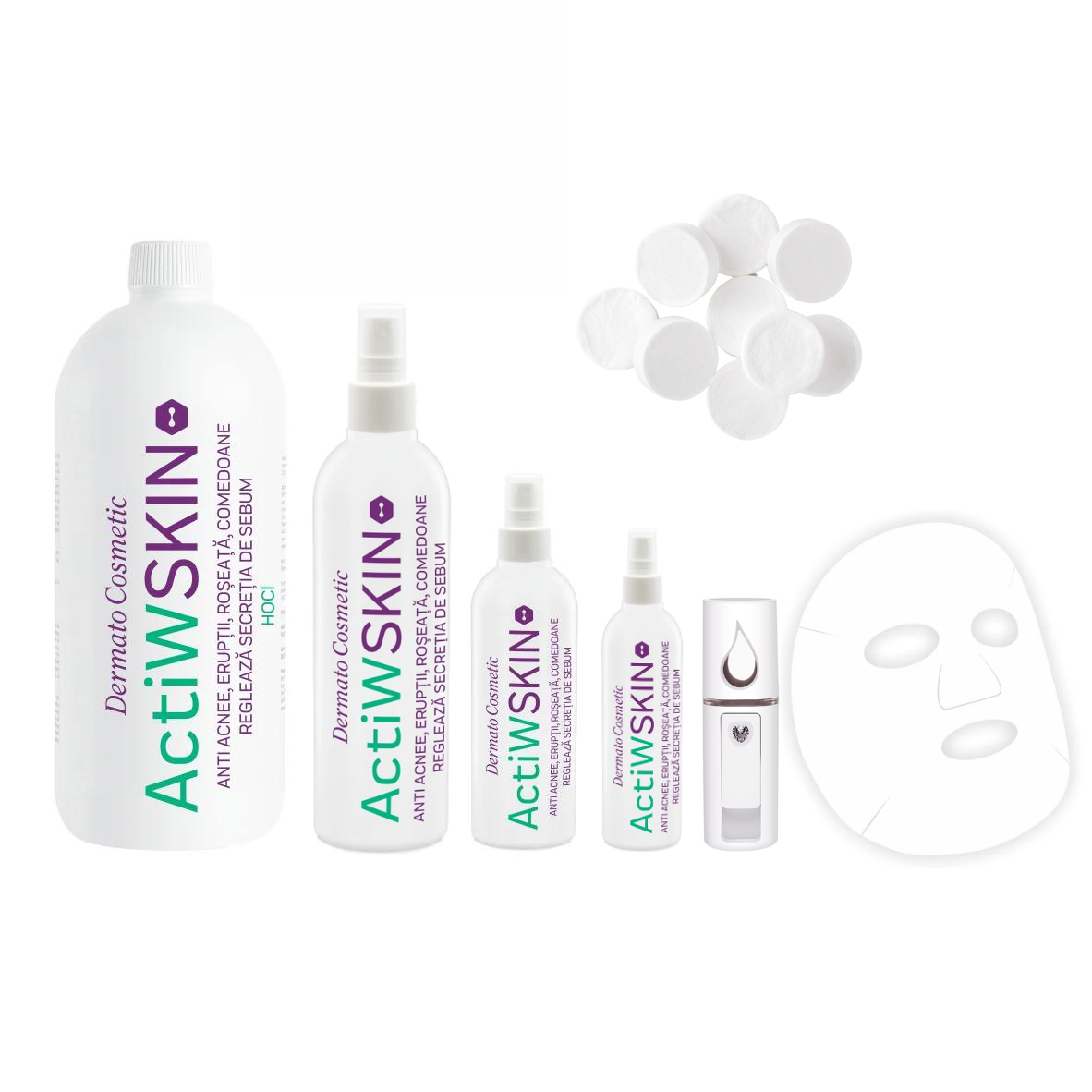 ACTIW SKIN ANTI ACNEE PACHET COMPLET TRATAMENT 