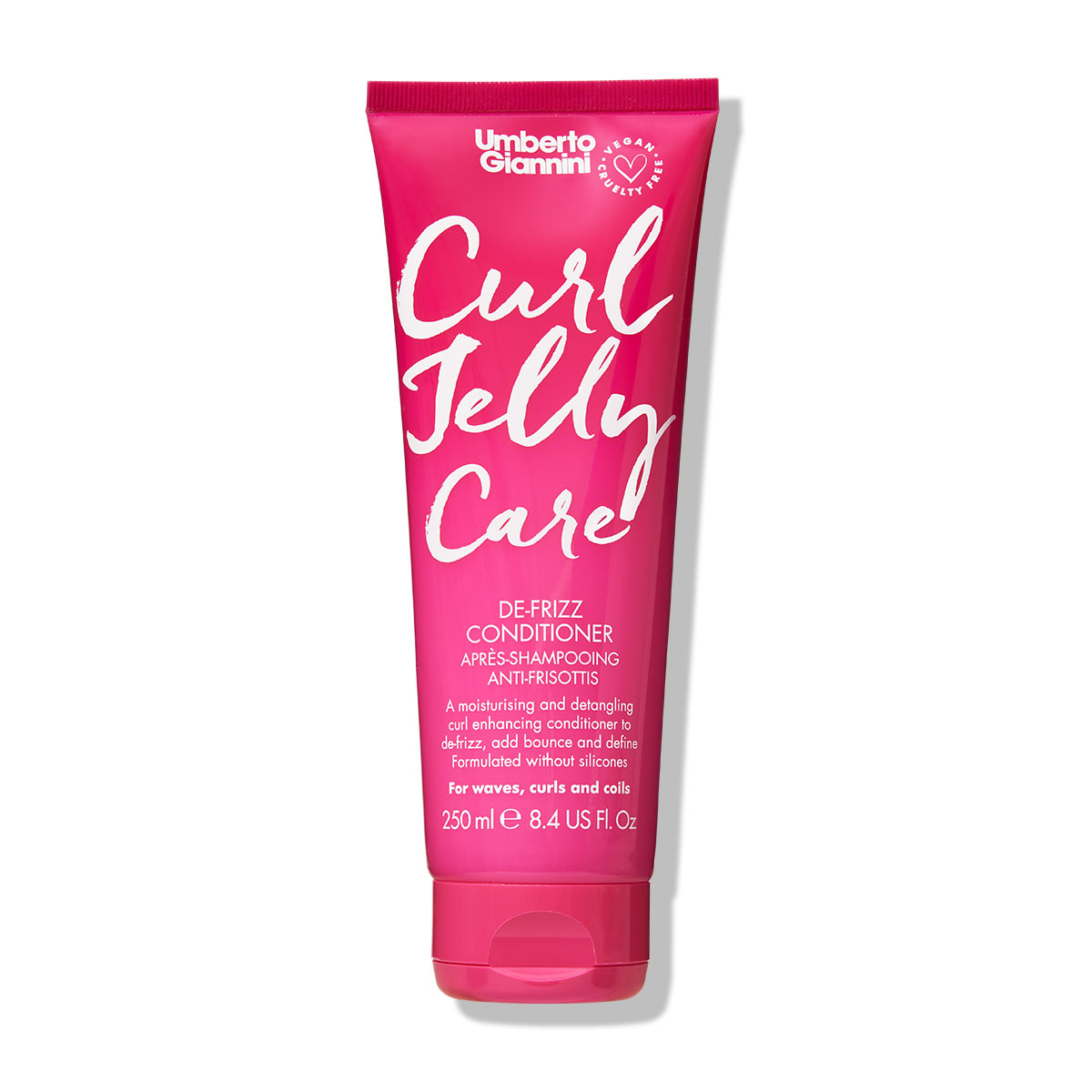 Balsam anti-frizz pentru par cret Curl Jelly Care, 250 ml, Umberto Giannini