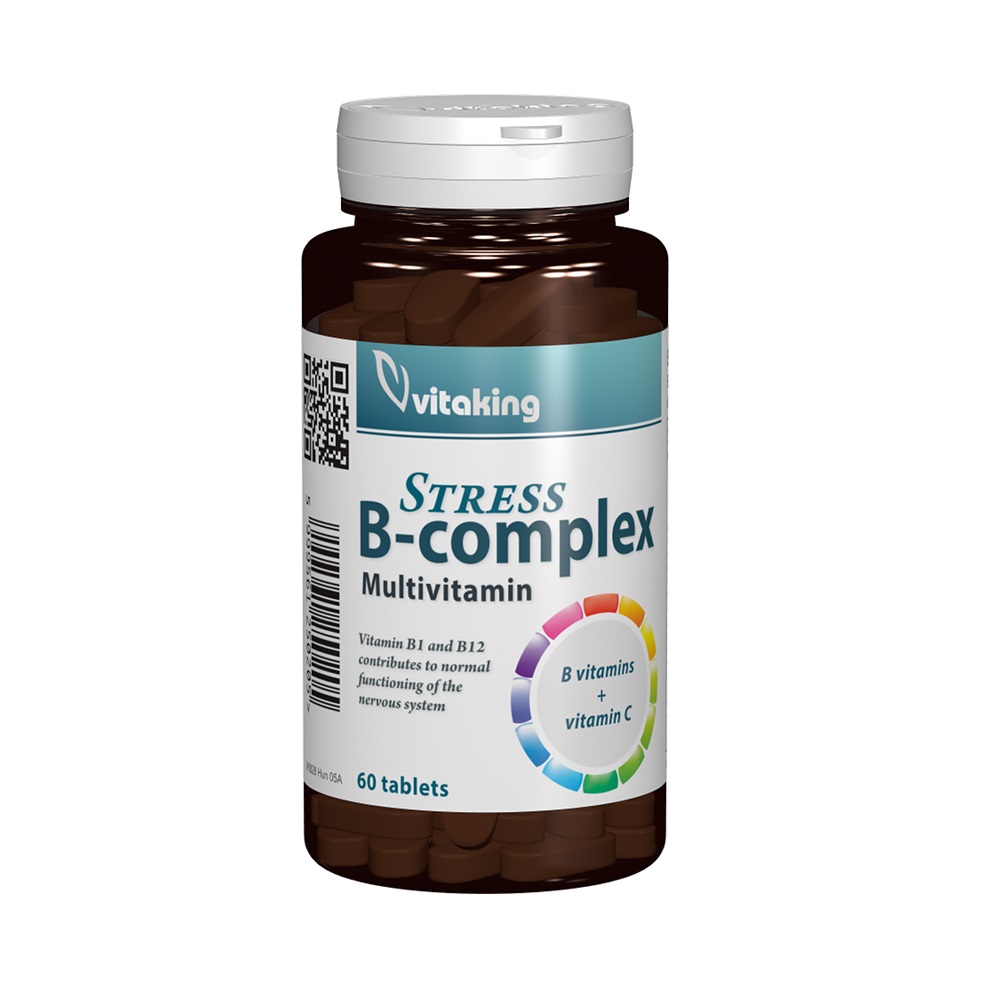 B-complex Stress, 60 comprimate, Vitaking