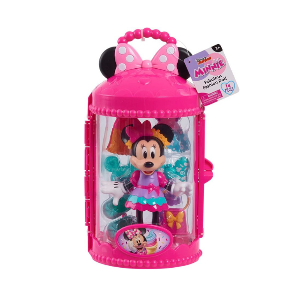Papusa cu accesorii Sweet Party, + 3 ani, Disney Minnie Mickey