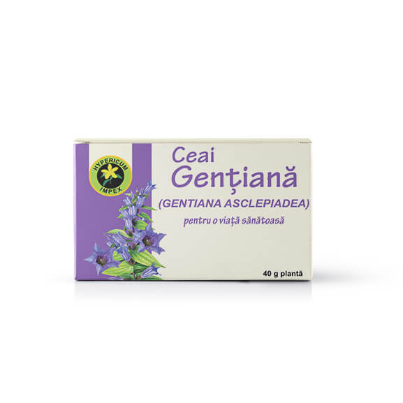 Ceai de gentiana vrac, 40 g, Hypericum