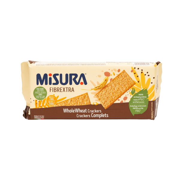 Crackers integrali, 385 g, Misura