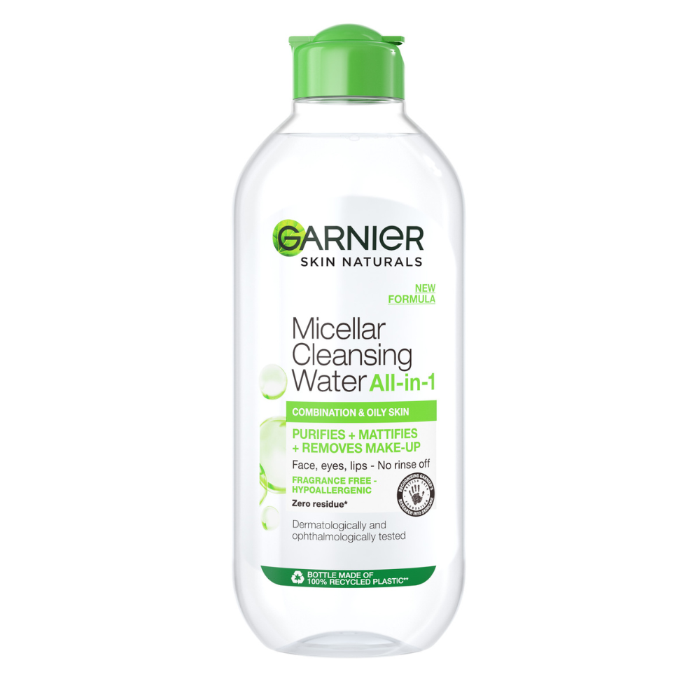 Garnier Apa micelara Skin Naturals cu efect de matifiere, 400 ml, Loreal