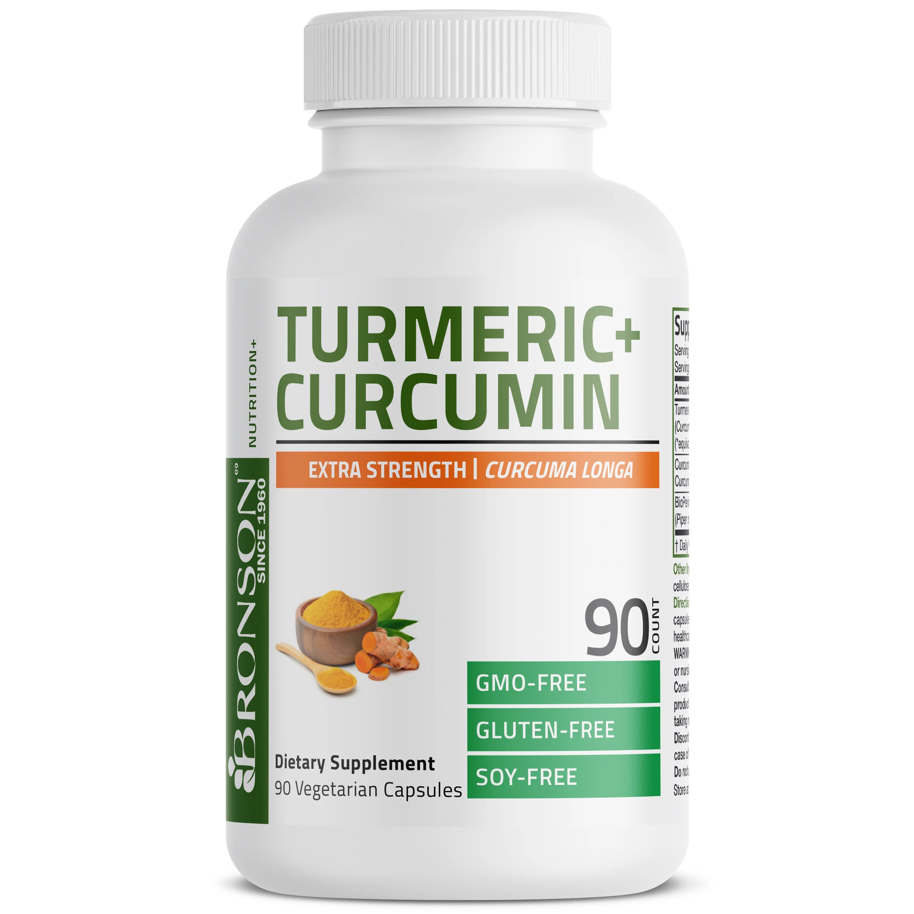 Turmeric Curcumin, 1500 mg, 90 capsule, Bronson