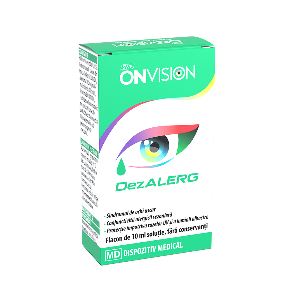 Solutie oftalmica pentru ochi Onvision Dezalerg, 10 ml, Sun Wave Pharma