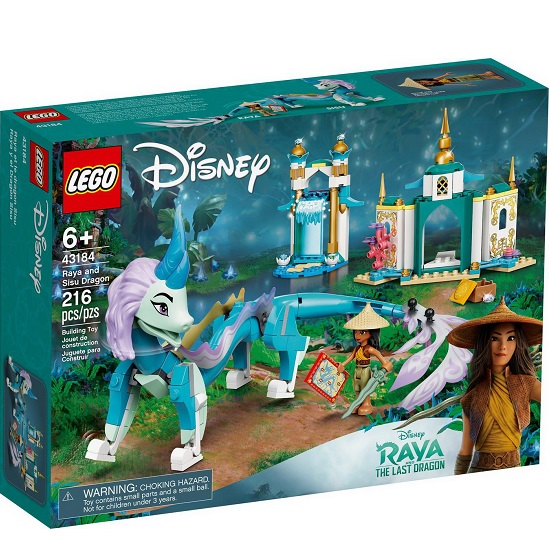 Raya si dragonul Sisu Lego Disney 43184, +6 ani, Lego