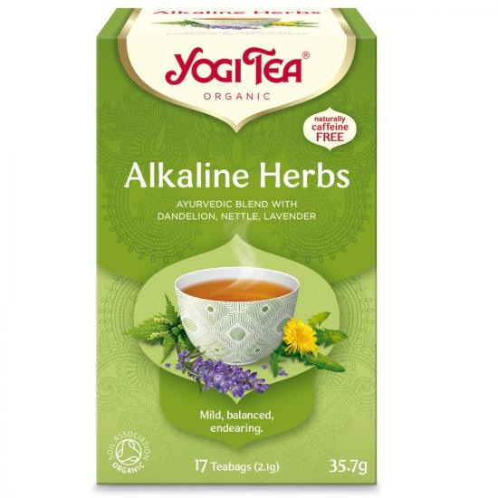 Ceai ecologic din plante alcaline, 17 plicuri, Yogi Tea  